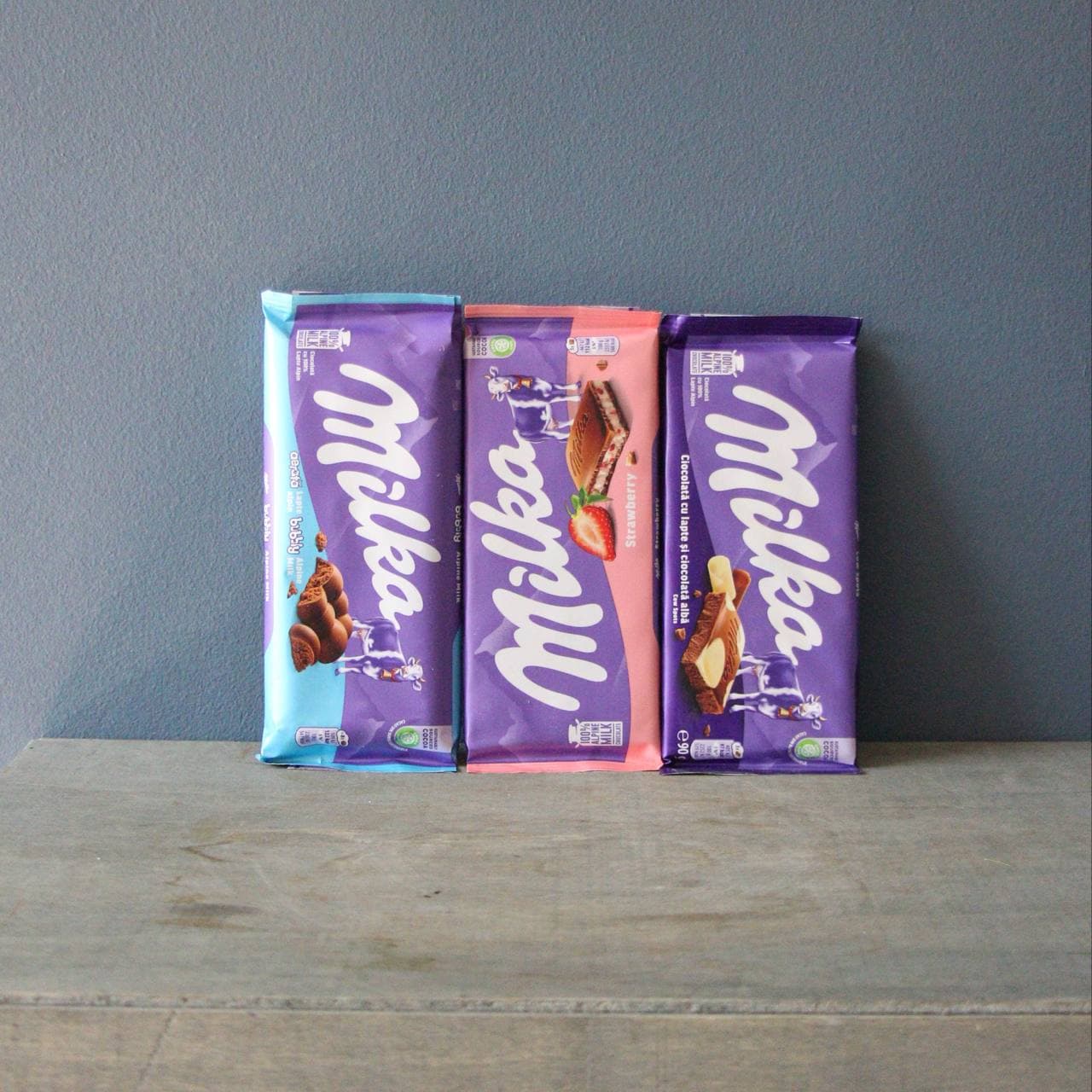 شکلات تخته‌ای میلکا ۱۰۰ گرمی — تصویر 1