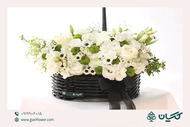 سبد گل برای ترحیم و مراسم ختم عزیزان شما