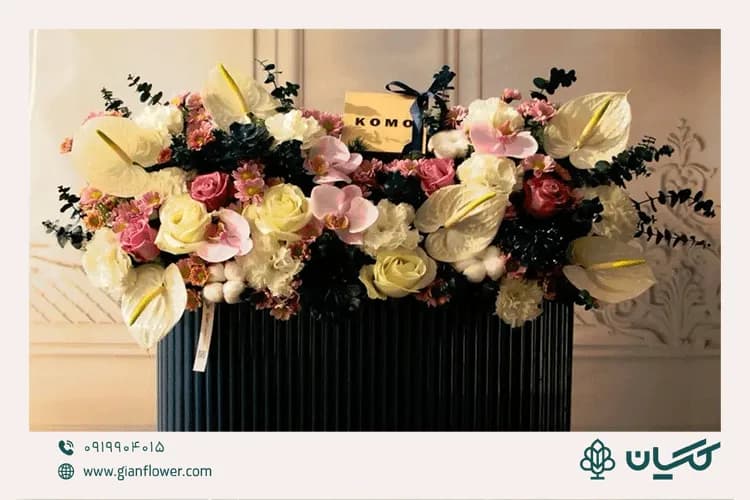 آداب هدیه دادن باکس گل لاکچری