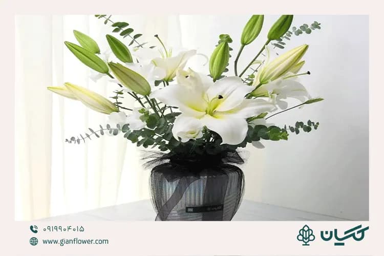 لیلیوم یا سوسن، اسم گل سر مزار برای چهلم